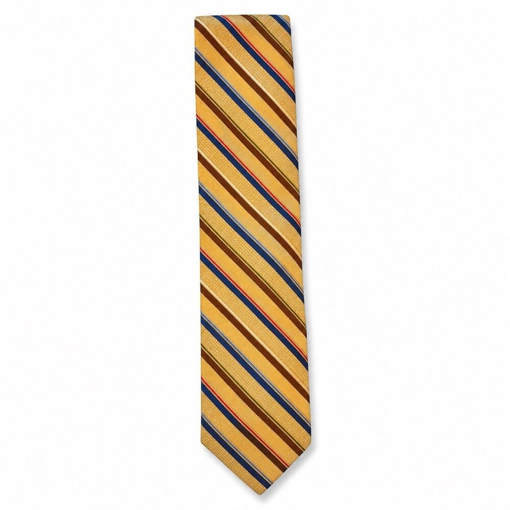 Robert Talbott Best Class Striped Tie Hand Sewn OS Silk MSRP $175